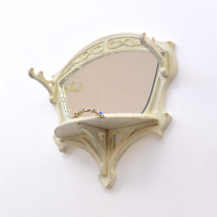 Art Nouveau Shelf Mirror